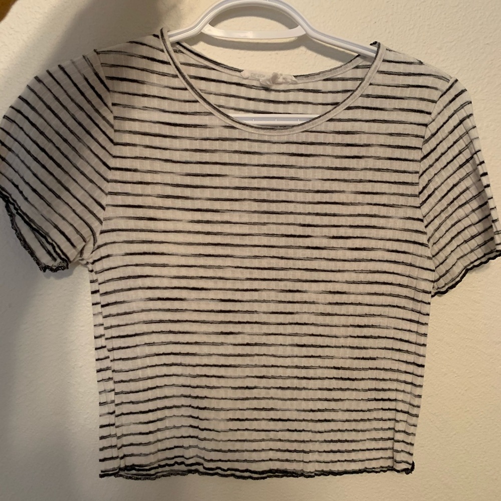 Striped Ribbed Shirt